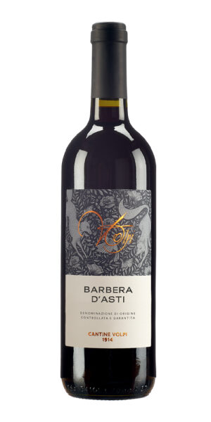 2022 Barbera D’Asti DOCG, Cantine Volpi, Piemonte, Italien.