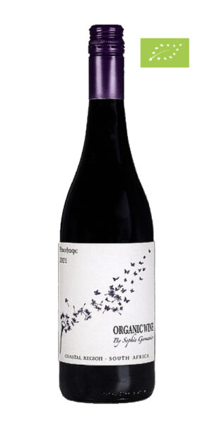 2022 Pinotage Organic Wine By Sophie Germanier, Western Cape, Sydafrika.