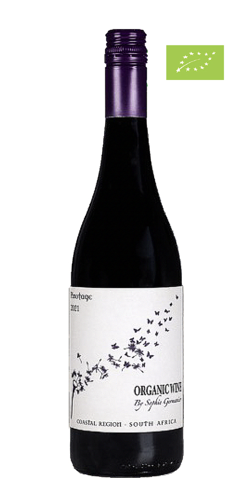 2022 Pinotage Organic Wine By Sophie Germanier, Western Cape, Sydafrika.