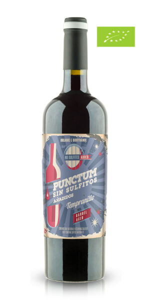 2018 Punctum sin sulfitos Tempranillo, Vino De La Tierra De Castilla, Spanien